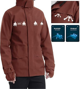 Chaqueta Impermeable Personalizada de 3 Capas con Membrana Profesional y Costuras Selladas, Venta al Por Mayor, Fábrica de Sialkot - Product Image 5