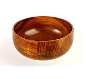 Bol de service en bois d'acacia, matériaux écologiques, léger, fait main, durable, vaisselle pour dîner, collations, soupes, au meilleur prix - Product Image 6