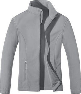 Chaqueta de Polar para Mujer con Bordado Personalizado, Forro Polar Grueso, Informal, Reversible de Doble Cara, Transpirable y Ecológica para Invierno - Product Image 1
