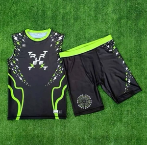 Tenues d'équipe sportive de qualité supérieure, nouveau design, sublimation, uniformes 7 sur 7, sur mesure, ensemble d'uniformes 7v7 - Product Image 1