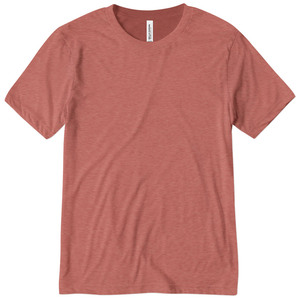 Men's <b>Pink</b> <b>Plain</b> Cotton T-Shirt Short Sleeve O-Neck Regular Fit Casual Solid Color Jersey Knit - Product Image 6