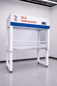 Haut-paradis de sécurité horizontal à flux laminaire ELF-4SS AeroShield avec banc de travail en acier inoxydable - Product Image 4