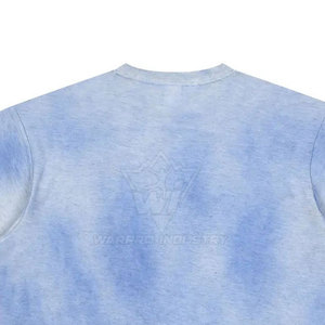 Camisetas Casuales de Verano para Hombre, Estilo Streetwear, Efecto Desgastado por el Sol, Algodón, Corte Holgado, Camisetas de Algodón con Efecto Desgastado por el Sol - Product Image 3