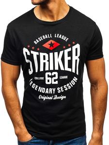 Camiseta de manga corta de algodón con cuello redondo OEM para hombre, Camiseta de punto de algodón de ajuste personalizado con estampado personalizado, camiseta preencogida antibolitas - Product Image 2