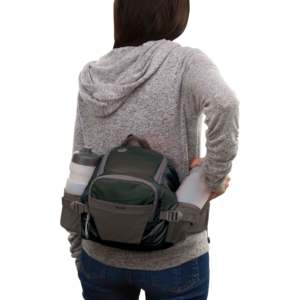 กระเป๋าคาดเอวแบบมีสไตล์ กระเป๋าคาดเอวสำหรับเดินป่า ท่องเที่ยว วิ่ง ปั่นจักรยาน พร้อมช่องใส่ขวดน้ำ - Product Image 6