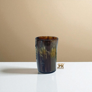 Verre à vin classique en corne de buffle, poli à la main, qualité supérieure, personnalisable, pour fêtes et bars - Product Image 6