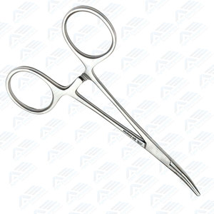 Pinzas quirúrgicas Halstead Mosquito Artery Forceps Curved 5,5 Quirúrgico Dental Acero inoxidable Fórceps médicos Forcepe Curvo - Product Image 3