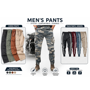 Top Quality Streetwear Hip-Hop Casual Style <b>Stacked</b> <b>Joggers</b> Pants With Side Pockets Reflective Strips Decoration Sports Pent - Product Image 2