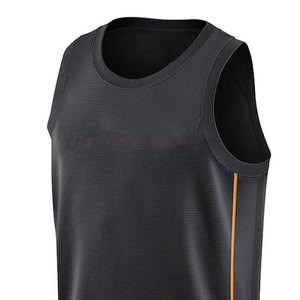 Maillots de basket-ball personnalisés pour adultes, respectueux de l'environnement, à manches courtes, respirants, couleur unie, unisexe, de haute qualité - Product Image 5