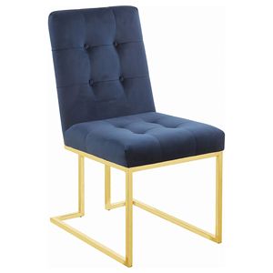 Set di 2 Sedie da Pranzo con Schienale Trapuntato, Imbottite per Comfort ed Eleganza al Tavolo da Pranzo - Product Image 3