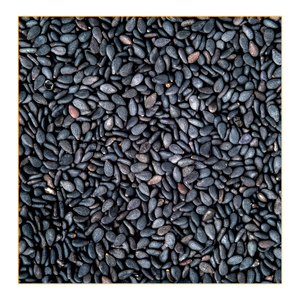 Aceite de Semillas de Sésamo Negro Orgánico de la India, Premium, Fresco, 50%, Tamaño 2mm, Bolsa Tejida de 50kg, Certificado ISO, Tahini - Product Image 1