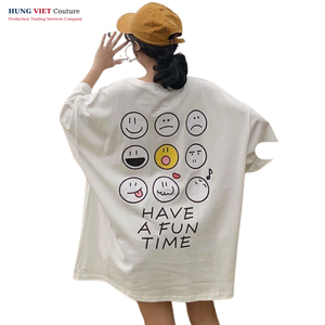 Hauts d'été confortables pour femmes lâche couleur unie à manches courtes vêtements décontractés - Product Image 4