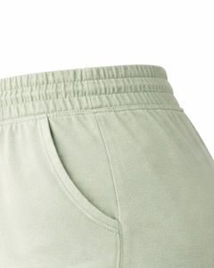 กางเกงขาสั้นผู้หญิงสีพีชเอวยางยืดพร้อมเชือกผูกเอว สวมใส่สบาย เหมาะสำหรับออกกำลังกาย ใส่ลำลองในฤดูร้อน หรือใส่ในชีวิตประจำวัน - Product Image 6