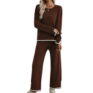 Direct Manufacturer Polyester Cotton Women's Pajamas Comfortable Casual Sleepwear OEM ODM Supplier - Product Image 6
