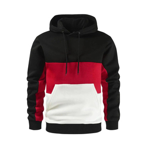 เสื้อฮู้ดดี้สไตล์ปี 2026 คุณภาพสูง ออกแบบโลโก้ตามสั่ง ดีไซน์หรูหรา ผ้า 400 GSM เสื้อฮู้ดดี้สามสี สำหรับผู้ชาย - Product Image 1