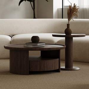 Mesa de Centro de Madera Sólida y Duradera Diseñada para Uso Diario Mientras Mantiene un Estilo Elegante para el Hogar - Product Image 1