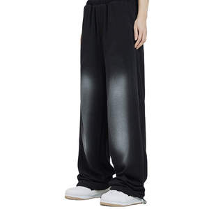 Pantalones Deportivos Anchos de Cintura Elástica, Estilo Urbano Unisex, Corte Holgado, Casual, Hip Hop, a la Moda - Product Image 1