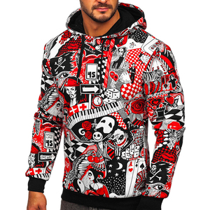 Sudadera con Capucha de Invierno Sublimada Personalizada OEM, Sudadera de Primera Calidad con Forro de Felpa de Polialgodón, Sudadera Informal al por Mayor, Ecológica - Product Image 1