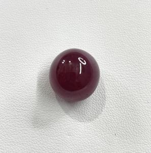 Rubí Natural de Alta Calidad, 100% Natural, Color Rojo Rosado, 32.47 Quilates, Corte Redondo, Tratado Termicamente, Gema Suelta para Joyería - Product Image 1