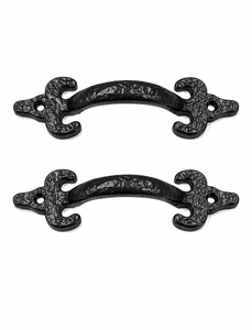 Modern Hammered <b>Pull</b> <b>Handle</b> Cast Iron <b>Door</b> & Cabinet <b>Handle</b> for Bathroom and Kitchen with Touch Control - Product Image 5