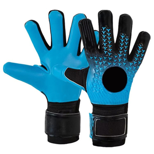 ถุงมือผู้รักษาประตูอเมริกันฟุตบอลสำหรับเด็ก เด็กชาย เด็กเล็ก จับกระชับมือ ปิดด้วยเชือกผูก ป้องกันนิ้วและนิ้วโป้ง ผลิตจากวัสดุสังเคราะห์ - Product Image 1