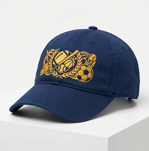 Casquettes de baseball personnalisées avec logo brodé, qualité supérieure, unisexe, imperméables, respirantes, en coton uni, 5-6 panneaux, boucle métallique - Product Image 2