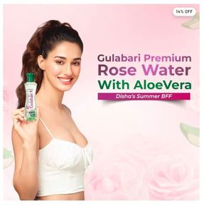 Eau de rose premium Dabur Gulabari avec aloe vera, lot de 2 - Product Image 3