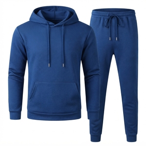 Ensemble de survêtement sportif pour homme, veste et pantalon légers pour l'entraînement, vêtements personnalisés en gros - Product Image 3