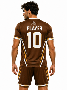 High Quality Sublimated Soccer Uniform Set Custom Men Football Jersey <b>Shorts</b> Teamwear Quick Dry Sports Apparel OEM Supplier - Product Image 4