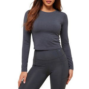 Leggings de sport pour femmes très bien cotés, de bonne qualité, taille haute, en tissu extensible polyester, pour le fitness - Product Image 3