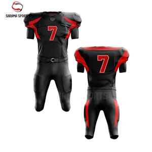 Uniformes de Fútbol Americano Personalizados de Calidad Única al por Mayor, Uniformes de Fútbol Americano 100% Poliéster - Product Image 1