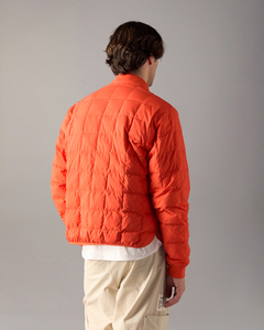 Blouson Bomber Personnalisable Transit Liner avec Logo Personnalisé, Doudoune d'Hiver Streetwear avec Logo Latéral, Léger, Rouge - Product Image 2