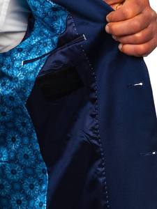 Nuevo Traje Formal para Hombre 2026, Corte Entallado, Largo Regular, 3 Piezas, Antiarrugas, Blazer de Lujo, Talla Grande, Impermeable - Product Image 4