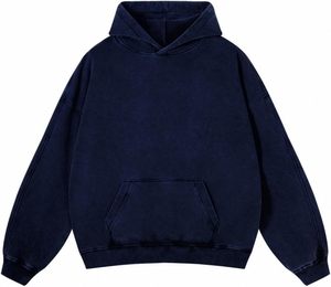 Sudadera con Capucha Oversize para Mujer, Color Sólido, Algodón French Terry, Diseño con Bolsillos, Estilo Casual para Otoño, Superventas 2026 - Product Image 3