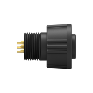 Connecteur industriel étanche IP67 de taille B, 5 broches, en laiton moulé avec câble, 5A - Product Image 6