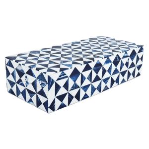 Boîte à bijoux de luxe en bois de style industriel écologique au design personnalisé, faite à la main, décorative pour les cadeaux de fête et le stockage - Product Image 5