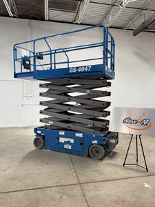 Factory Wholesale Genie GS-4047 Electric Scissor Lift 10m Aerial <b>Work</b> <b>Platform</b> Battery Powered Hydraulic Lift CE Certified - Product Image 5