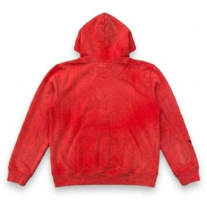 New Sales Custom Logo <b>Red</b> Graphic Hoodies and Shorts Set Custom Streetwear 2 Piece <b>Tracksuit</b> Fashion Outfit for <b>Boys</b> Casual Wear - Product Image 3