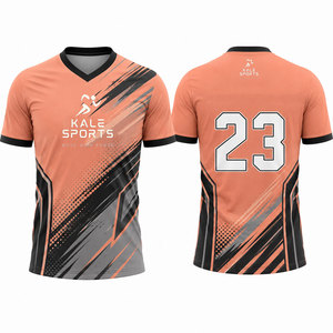 เสื้อฟุตบอลลำลองราคาส่งจาก Kale Sports สำหรับผู้ชาย แฟชั่นใหม่ ชุดกีฬา เสื้อฟุตบอล ผลิตจากวัสดุโพลีเอสเตอร์ 100% - Product Image 1