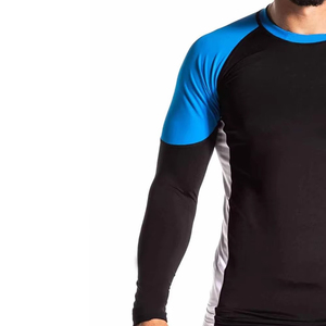 Premium <b>Athletic</b> Rash Guard for Men Long Sleeve Compression Shirt with UPF Protection for Fitness & Water Sports Rash Guard - Product Image 6