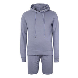 Ensemble sweat à capuche et short pour homme, 100% coton, qualité supérieure, prix de gros, collection été, en vente - Product Image 2
