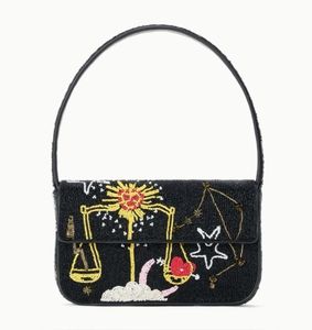 Sac à main moderne décoratif en perles, motif animal brodé chat, sac de soirée à bandoulière pour femme, pochette de soirée, sac à bandoulière pour mariage - Product Image 3