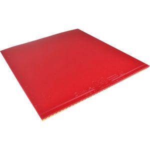 PROMO pour le caoutchouc de tennis de table Sriver FX 05060, éponge souple, contrôle et rotation, fabriqué au Japon, rouge et noir - Product Image 3