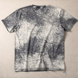 Camiseta de manga corta con cuello en V para hombre, lavado ácido, corte regular, 100% algodón, jersey lavado, camiseta casual, camiseta con efecto lavado a la piedra para hombre - Product Image 4