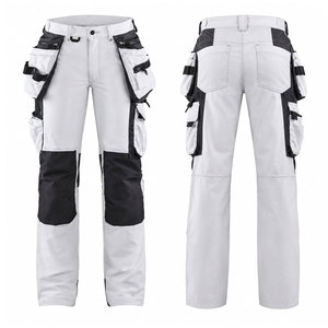 Pantalones de Trabajo Personalizados de Alta Visibilidad, Impermeables, Multibolsillos, Reflectantes, Transpirables, de Algodón de Alta Calidad y Seguridad Óptima - Product Image 1