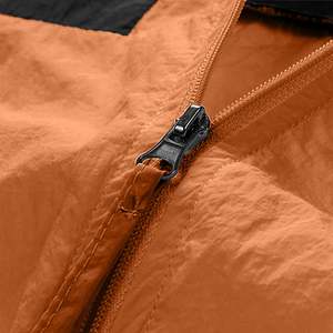 Thumb Hole <b>Men</b> Windproof Hooded Polyester Winter <b>Jacket</b> Performance Active Sport Coat Hand Grip Long Sleeve Athletic Outerwear - Product Image 3