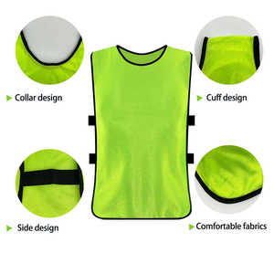 High Quality Printed Reversible Soccer <b>Training</b> <b>Bib</b> Front 3D Pattern Winter Summer Customizable OEM Service Men's Adult All - Product Image 5