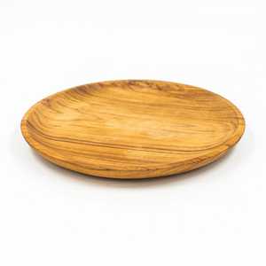 Planche de service ronde en bois d'acacia naturel, plateau de service alimentaire en bois, planche à charcuterie, plateau à fromage, assiette de dîner, cuisine - Product Image 1