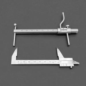 Regla de medición manual de espaciado de mandíbulas Ametrine Surgical APC-16, calibrador vernier completo para posición vertical de mandíbulas, herramienta para implantes CE - Product Image 4