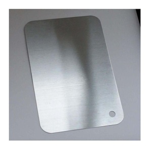 Tabla de Cortar de Metal, Tabla de Cortar de Acero Inoxidable de Grado Alimenticio, Tabla de Cortar de Acero de Primera Calidad para Cocina - Product Image 2